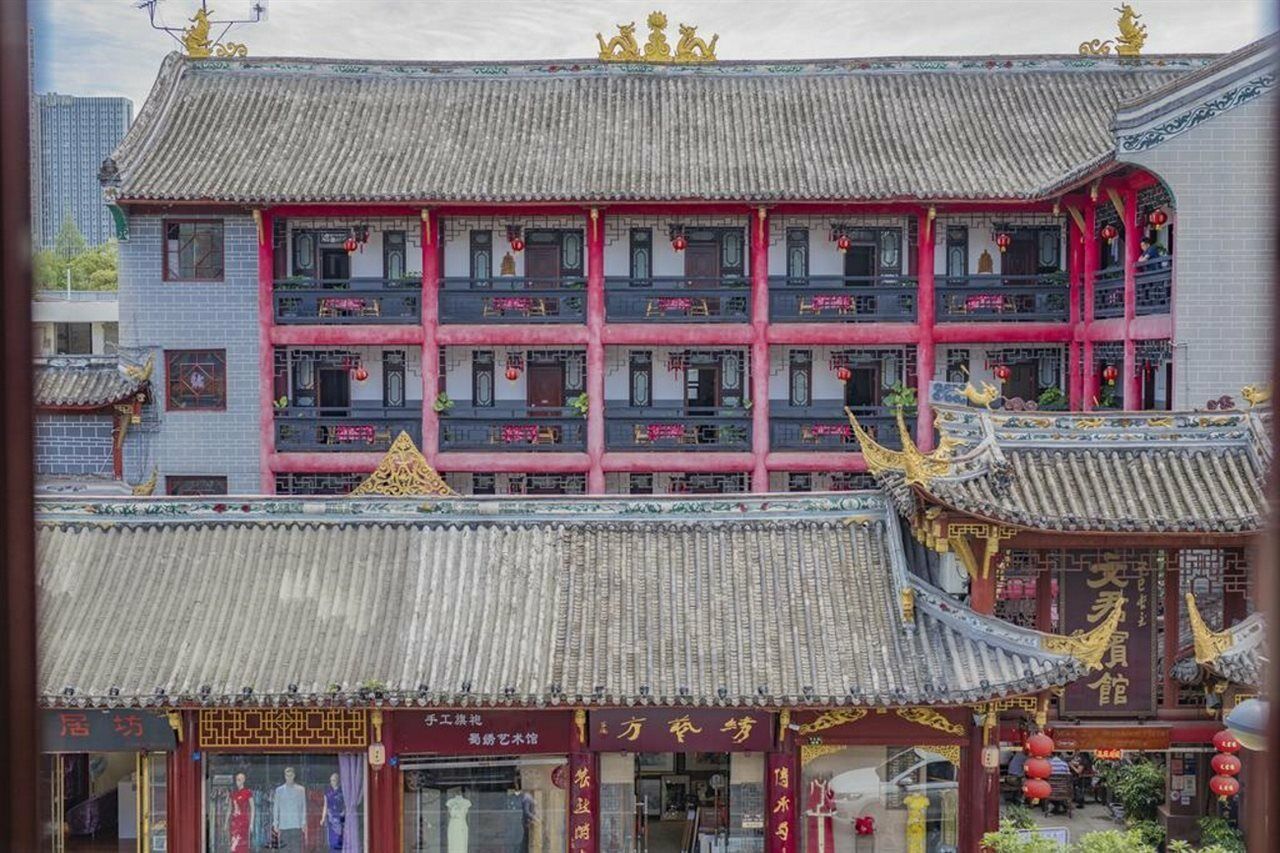 Chengdu Dreamstravelwenjuncourtyardhotel Esterno foto