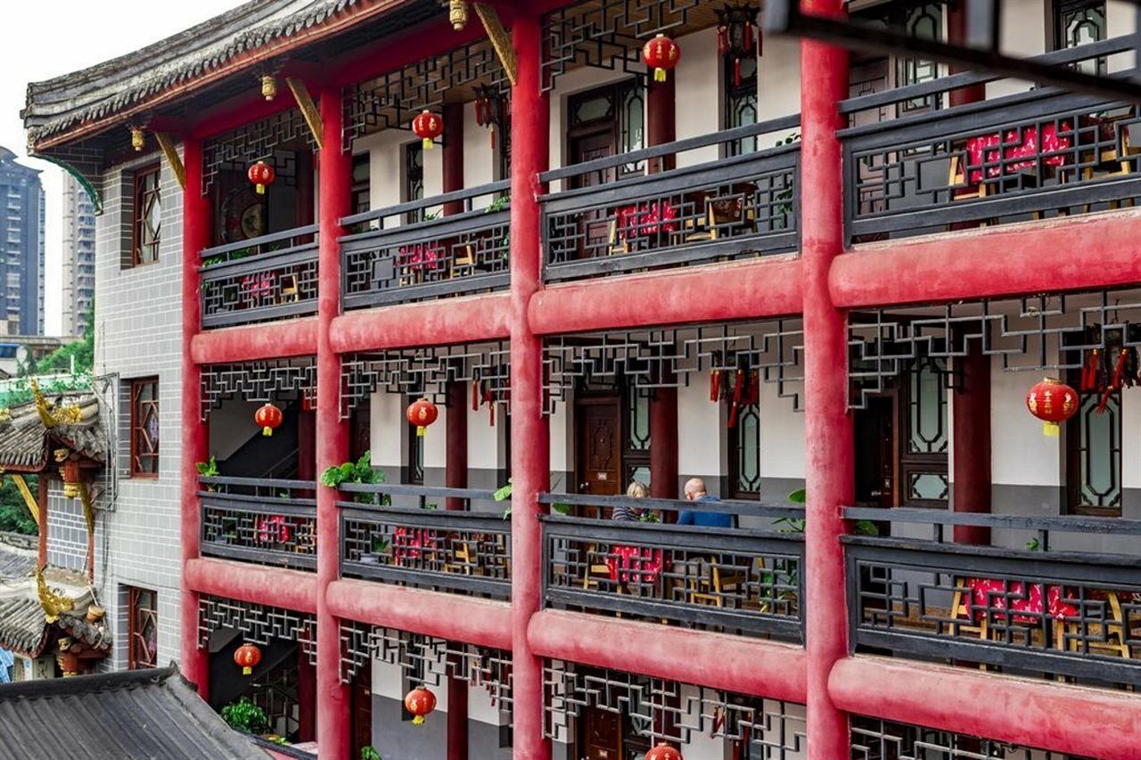 Chengdu Dreamstravelwenjuncourtyardhotel Esterno foto